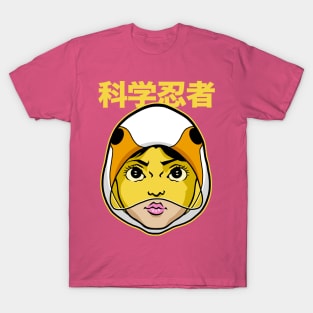 Gatchaman Battle of the Planets - huge head Jun T-Shirt